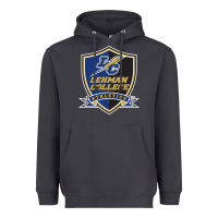 Smoke lehman college lightning Heavyweight Hoodie - linhVisuals