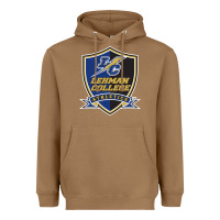 Toasted Coconut lehman college lightning Heavyweight Hoodie - linhVisuals