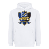 White lehman college lightning Heavyweight Hoodie - linhVisuals