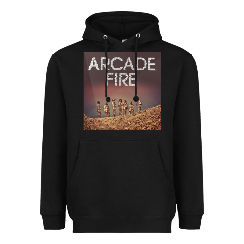 #arcade Fire Everything Now Tour 2022 Heavyweight Hoodie by linhVisuals | Teevron