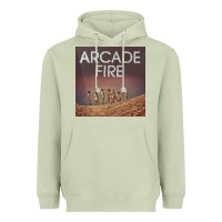 Matcha #arcade fire everything now tour 2022 Heavyweight Hoodie - linhVisuals