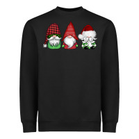 Black christmas gnomes Heavyweight Sweatshirt - AdoDesignShop