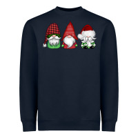 Navy christmas gnomes Heavyweight Sweatshirt - AdoDesignShop