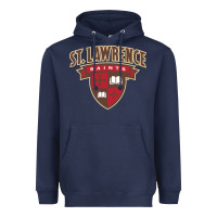 Navy st. lawrence university Heavyweight Hoodie - linhVisuals