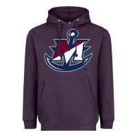 Plum suny maritime college Heavyweight Hoodie - linhVisuals