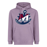 Lavender suny maritime college Heavyweight Hoodie - linhVisuals