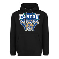 Black suny canton Heavyweight Hoodie - linhVisuals