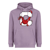 Lavender suny cortland red dragons Heavyweight Hoodie - linhVisuals