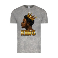 Cloud Rock black king Vintage Tee - FaDigitalArtStudio
