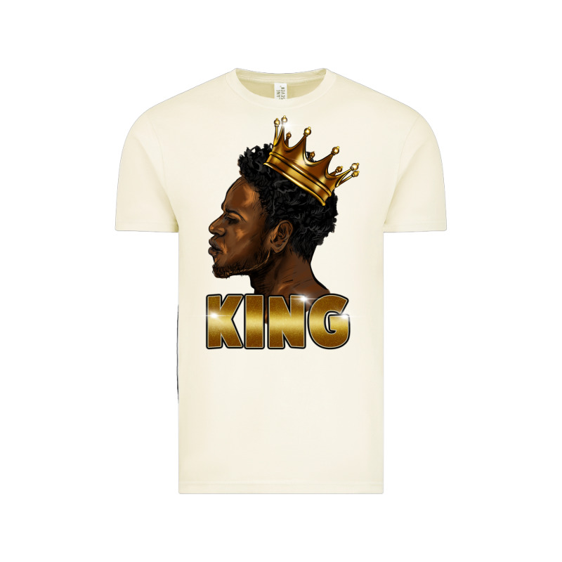 Black King Vintage Tee by FaDigitalArtStudio | Teevron