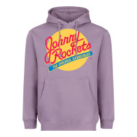 Lavender johnny rockets Heavyweight Hoodie - linhVisuals