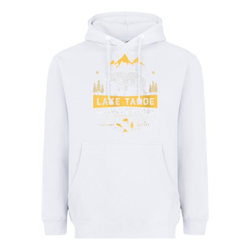 Womens Lake Tahoe National Park California Nevada Vintage Bear Men V N Heavyweight Hoodie by linhVisuals | Teevron