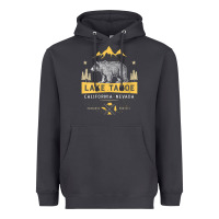 Smoke womens lake tahoe national park california nevada vintage bear men v n Heavyweight Hoodie - linhVisuals