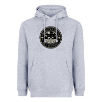 Heather Grey The Avett Brothers Heavyweight Hoodie - linhVisuals