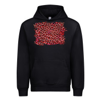 Forest Green pink leopard background Urban Hoodie - RanaPortraitStore