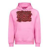 Fuchsia Pink pink leopard background Urban Hoodie - RanaPortraitStore