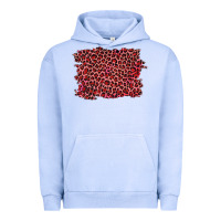 Pigment Grape Ice pink leopard background Urban Hoodie - RanaPortraitStore