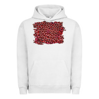 Pigment Lunar Rock pink leopard background Urban Hoodie - RanaPortraitStore