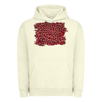 Pigment Pistachio pink leopard background Urban Hoodie - RanaPortraitStore
