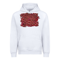 White pink leopard background Urban Hoodie - RanaPortraitStore