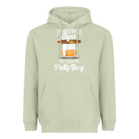 Matcha cigar smoking tshirt smoking whiskey drinking dad tee gift Heavyweight Hoodie - linhVisuals