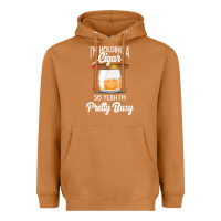 Meerkat cigar smoking tshirt smoking whiskey drinking dad tee gift Heavyweight Hoodie - linhVisuals