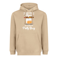 Mushroom cigar smoking tshirt smoking whiskey drinking dad tee gift Heavyweight Hoodie - linhVisuals