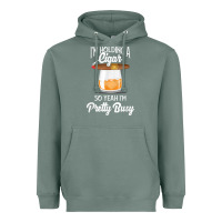 Sage cigar smoking tshirt smoking whiskey drinking dad tee gift Heavyweight Hoodie - linhVisuals