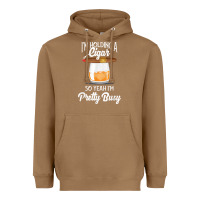 Toasted Coconut cigar smoking tshirt smoking whiskey drinking dad tee gift Heavyweight Hoodie - linhVisuals