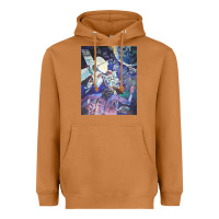 Meerkat spaceship earth mural Heavyweight Hoodie - linhVisuals