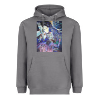 Storm spaceship earth mural Heavyweight Hoodie - linhVisuals
