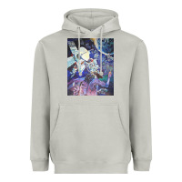 Moon Dust spaceship earth mural Heavyweight Hoodie - linhVisuals