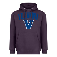Plum villanova university Heavyweight Hoodie - linhVisuals