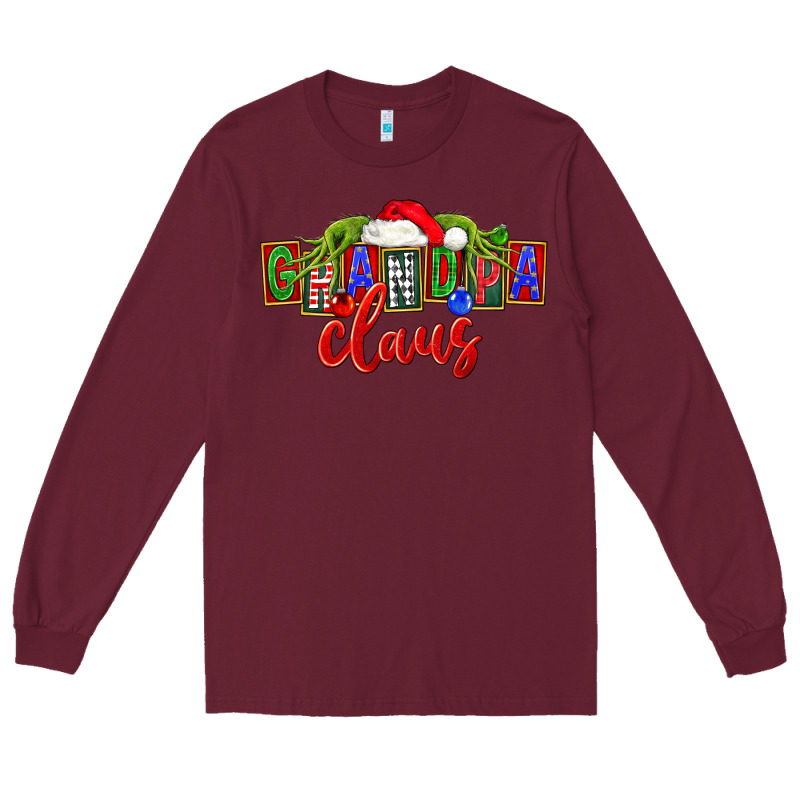Christmas Grandpa Claus Long Sleeve Tee by FaDigitalArtStudio | Teevron
