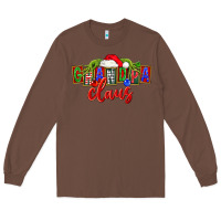 Chestnut Christmas Grandpa Claus Long Sleeve Tee - FaDigitalArtStudio
