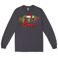 Smoke Christmas Grandpa Claus Long Sleeve Tee - FaDigitalArtStudio