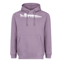 Lavender musky pine forest fishing angler Heavyweight Hoodie - linhVisuals