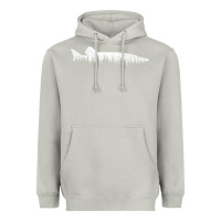 Moon Dust musky pine forest fishing angler Heavyweight Hoodie - linhVisuals