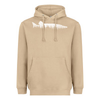 Mushroom musky pine forest fishing angler Heavyweight Hoodie - linhVisuals