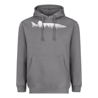 Storm musky pine forest fishing angler Heavyweight Hoodie - linhVisuals