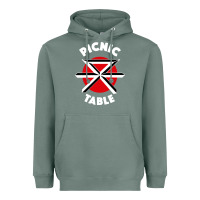 Sage picnic table parody Heavyweight Hoodie - linhVisuals