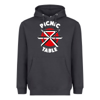 Smoke picnic table parody Heavyweight Hoodie - linhVisuals