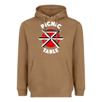 Toasted Coconut picnic table parody Heavyweight Hoodie - linhVisuals