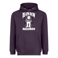 Plum death row records Heavyweight Hoodie - linhVisuals