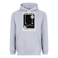 Heather Grey lord huron the night we met Heavyweight Hoodie - linhVisuals