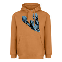Meerkat gigantor tetsujin Heavyweight Hoodie - linhVisuals