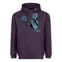 Plum gigantor tetsujin Heavyweight Hoodie - linhVisuals