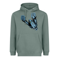 Sage gigantor tetsujin Heavyweight Hoodie - linhVisuals