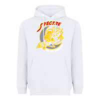 White AC 130 Gunship New Spectre Heavyweight Hoodie - linhVisuals