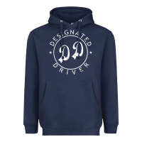 Navy designated driver funny gift tee Heavyweight Hoodie - linhVisuals